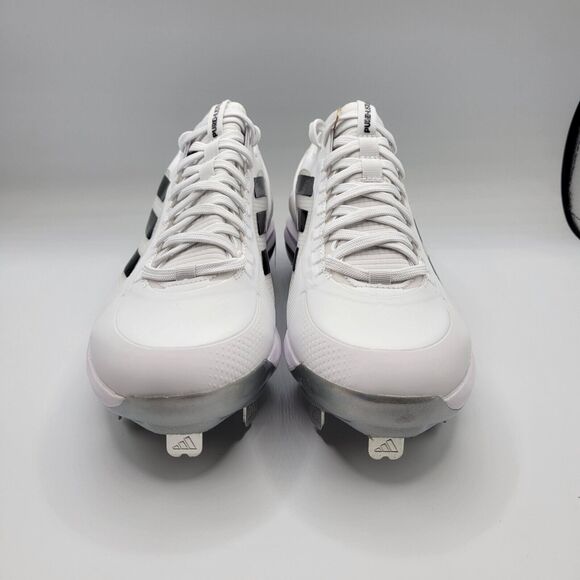 Adidas Purehustle 2 Elite Womens 9 White Softball Metal Cleats FY4393 Fast Pitch - Picture 3 of 15